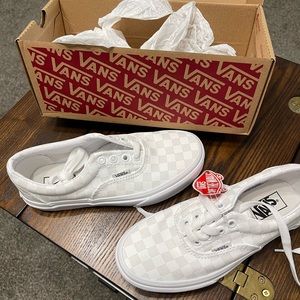 Girls White Vans